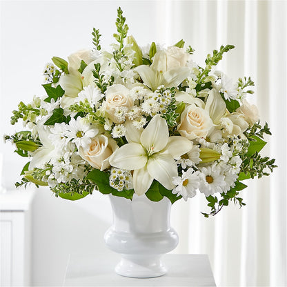 Uplifting Urn Arrangement –  Oliver Flower Shop Inc, Pittsburgh PA