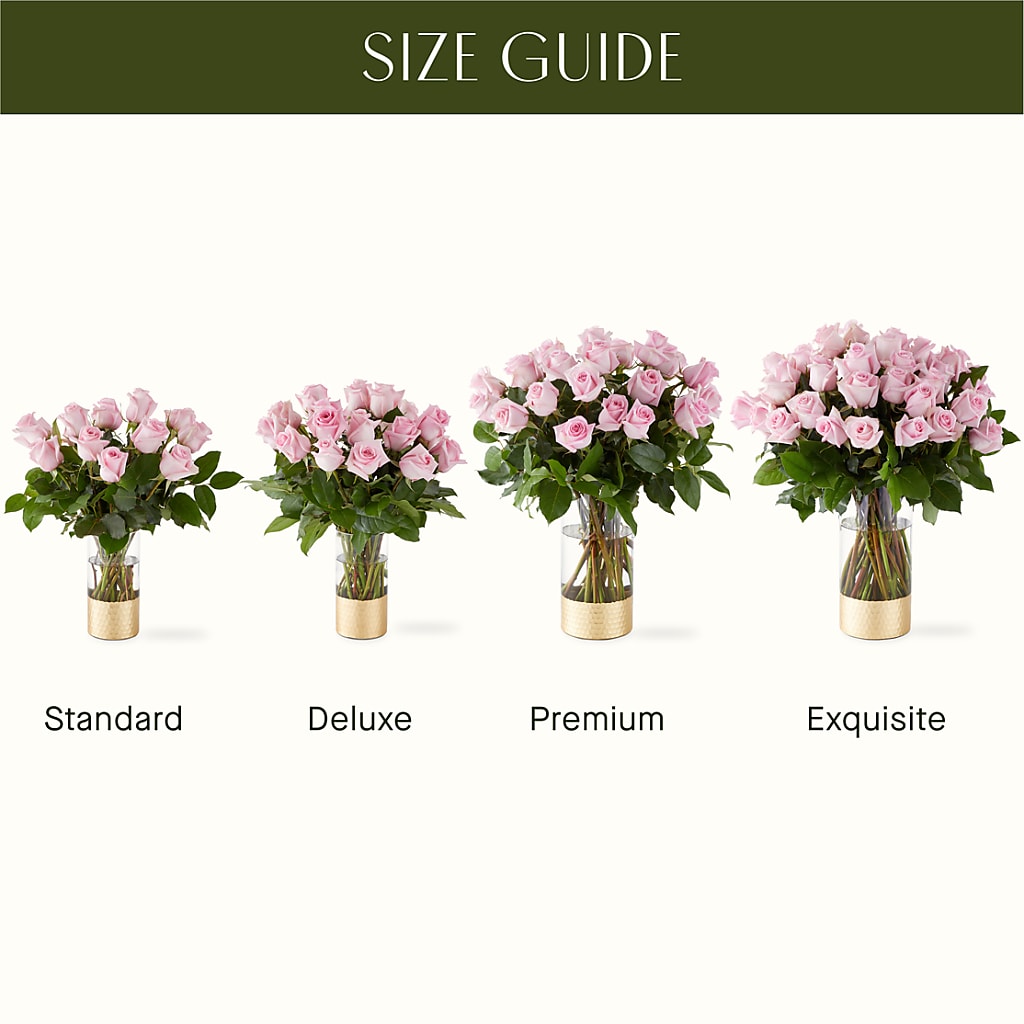 Picture Perfect Pink Rose Bouquet –  Oliver Flower Shop Inc, Pittsburgh PA