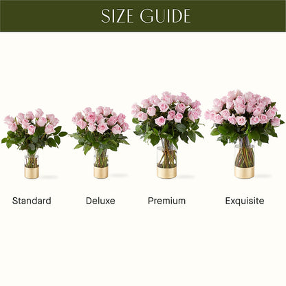 Picture Perfect Pink Rose Bouquet –  Oliver Flower Shop Inc, Pittsburgh PA
