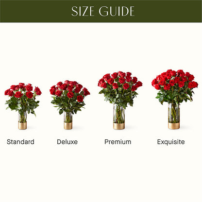 Classic Love Red Rose Bouquet –  Oliver Flower Shop Inc, Pittsburgh PA