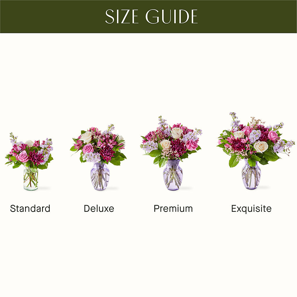 Amethyst Dreams Bouquet –  Oliver Flower Shop Inc, Pittsburgh PA