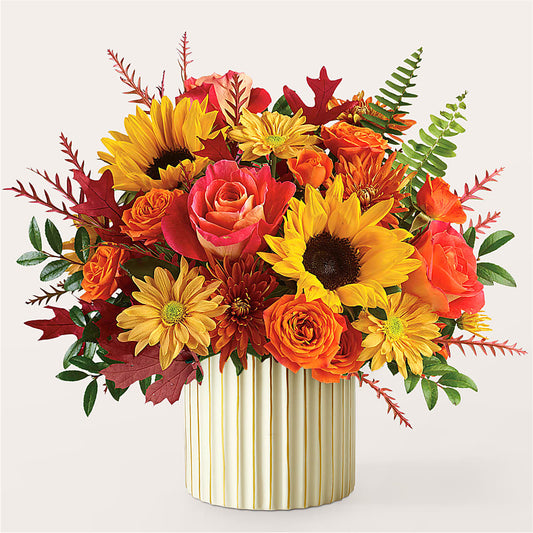 Fall Campfire Bouquet –  Oliver Flower Shop Inc, Pittsburgh PA