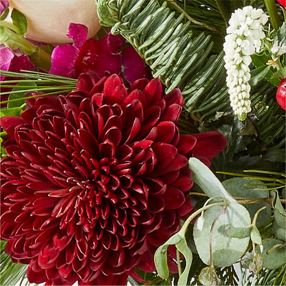 Cranberry Fizz Bouquet –  Oliver Flower Shop Inc, Pittsburgh PA