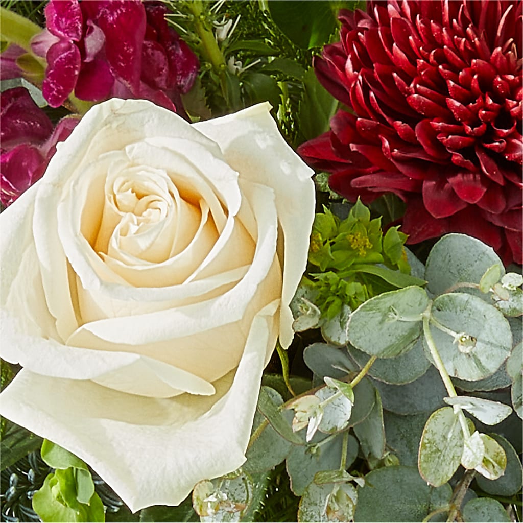 Cranberry Fizz Bouquet –  Oliver Flower Shop Inc, Pittsburgh PA