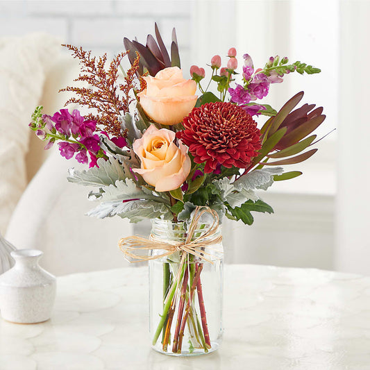 Moody Hues Bouquet –  Oliver Flower Shop Inc, Pittsburgh PA