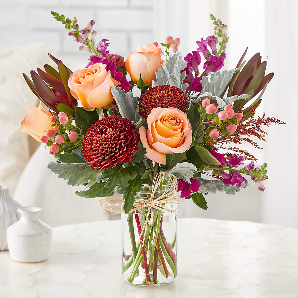 Moody Hues Bouquet –  Oliver Flower Shop Inc, Pittsburgh PA