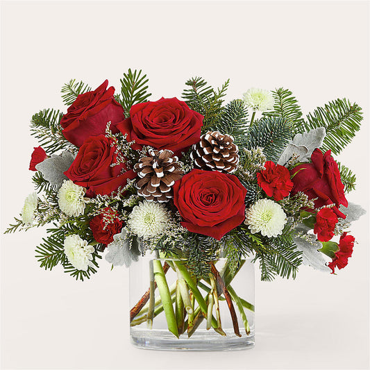 Yule Cheer Bouquet –  Oliver Flower Shop Inc, Pittsburgh PA