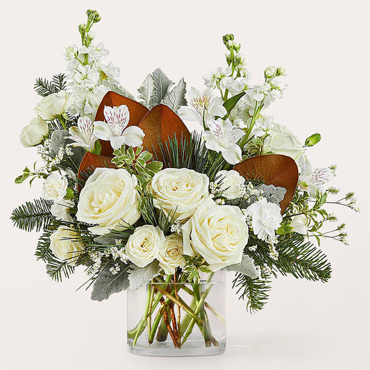 Fresh Snowfall Bouquet –  Oliver Flower Shop Inc, Pittsburgh PA